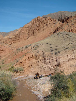 ATV im Konortchok Canyon