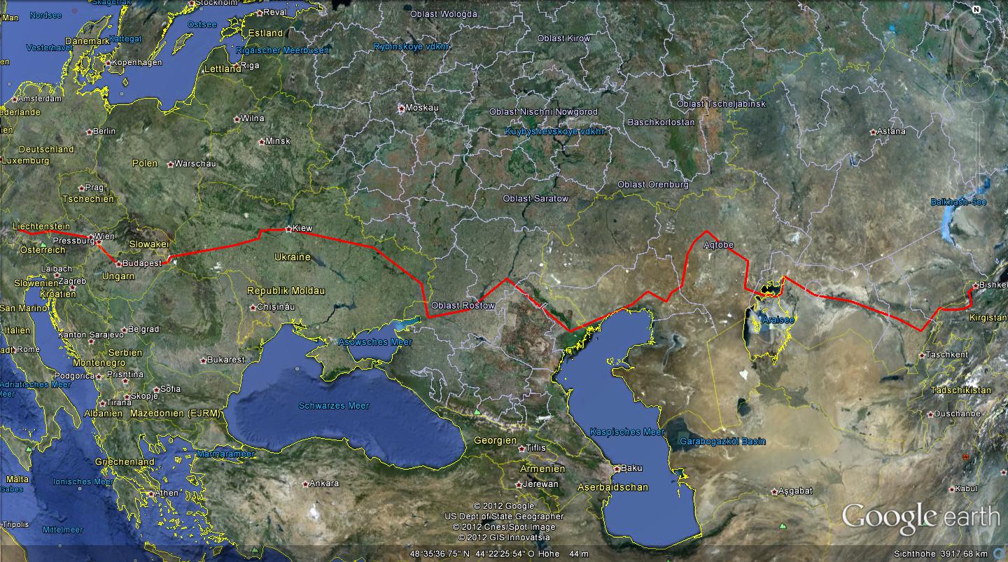 4x4 Jeep - ATV Abenteuerreise quer durch Europa, Russland nach Asien