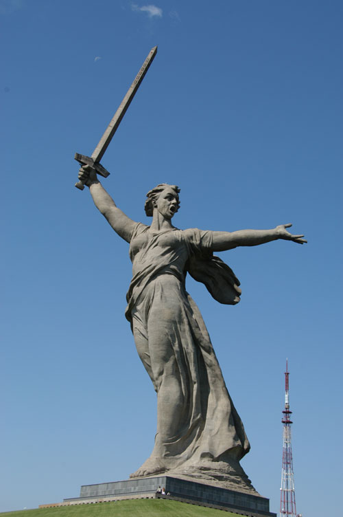 Wolgograd - Mutter Heimat Statue